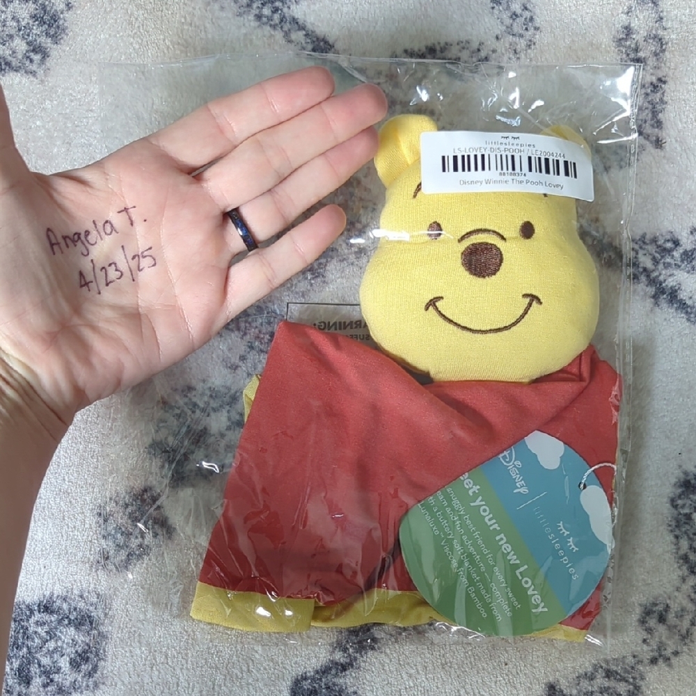 Disney Little Sleepies Winnie the Pooh Lovey